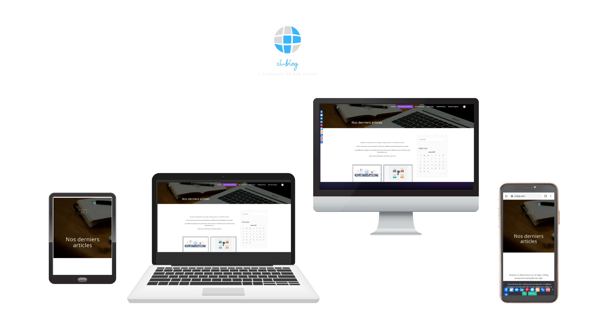 portfolio réalisation site web